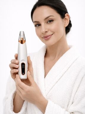 Unbranded Blackhead Instrument Pore Vacuum Facial Tool w 3 Tips NIB